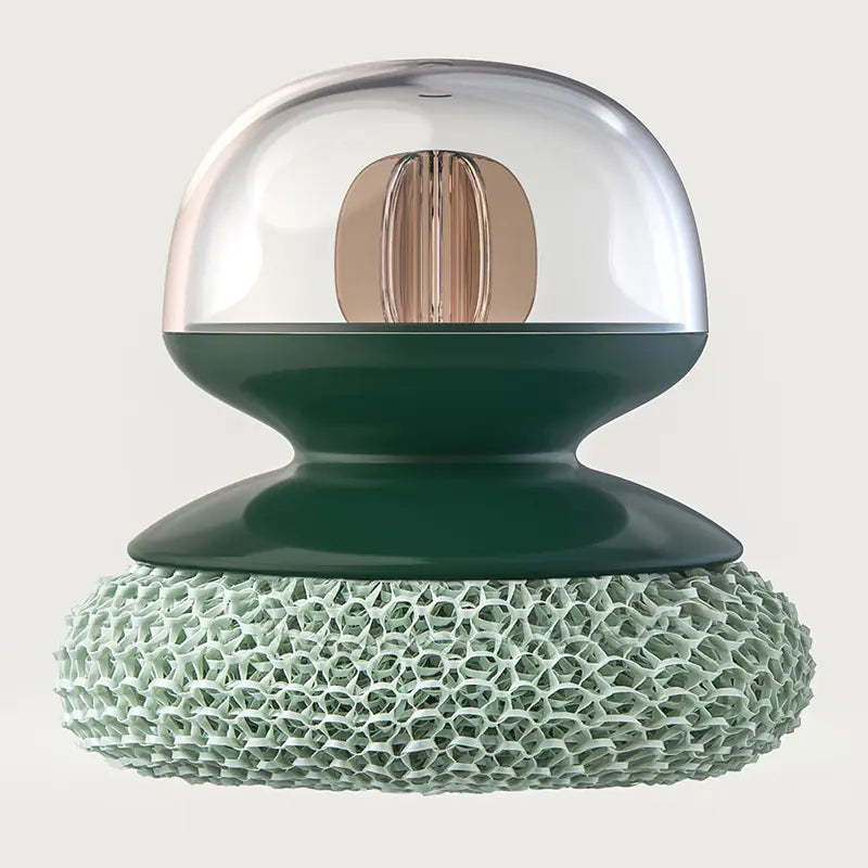 Multifunctional Pot & Pan Cleaning Brush for Kitchen | Bamboo Fiber Scrubber