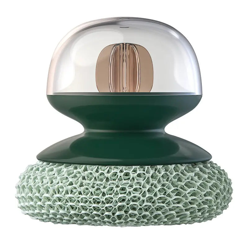 Multifunctional Pot & Pan Cleaning Brush for Kitchen | Bamboo Fiber Scrubber